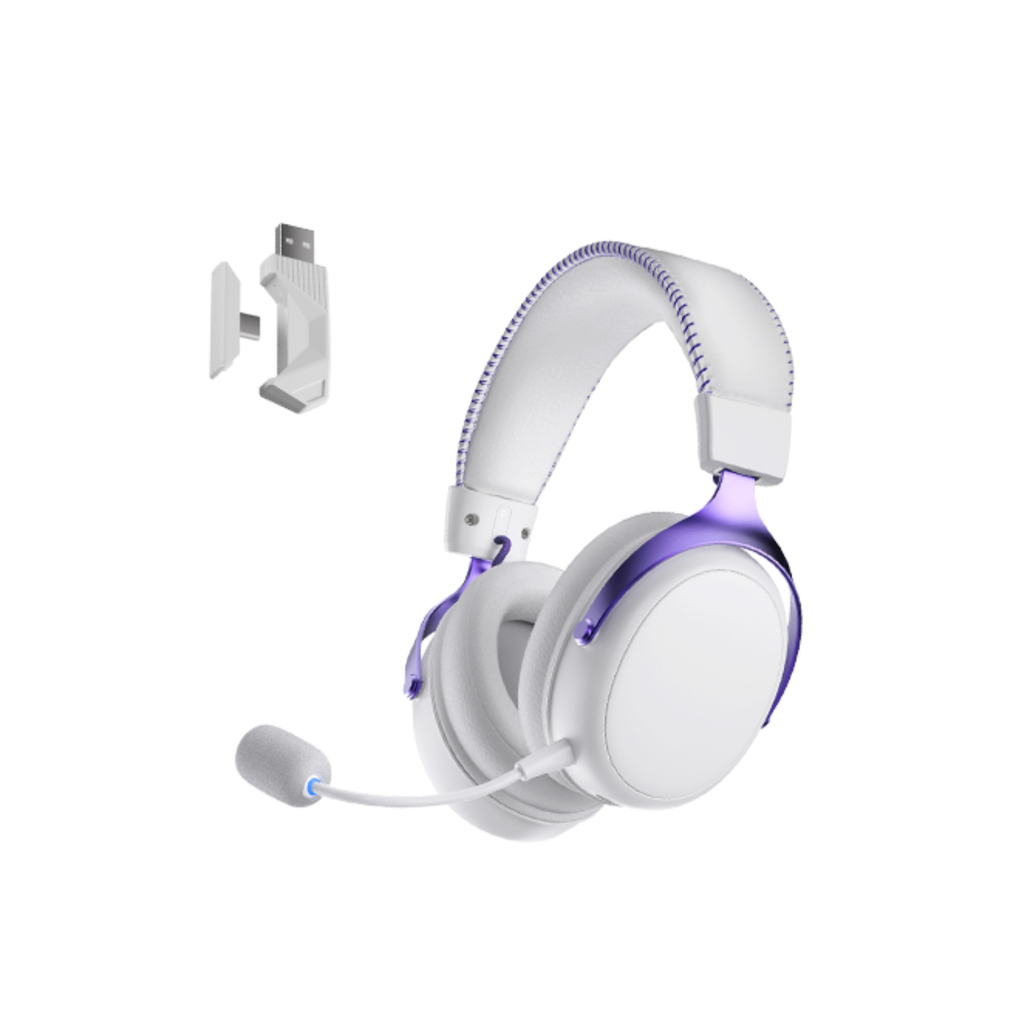 Tai Nghe Gaming AKKO Verge S9 Ultra White (Quad-Mode)