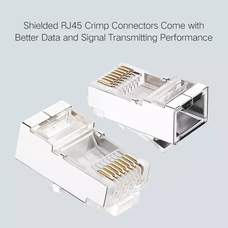 Hạt Mạng RJ45 Cat6 Ugreen 50248 Chính Hãng (Hộp 100 Cái)