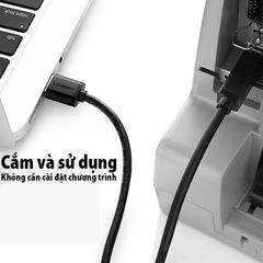 Dây Máy In USB 3.0 Ugreen 10328 (Dài 3m) Chính Hãng - Chống Nhiễu Tốt