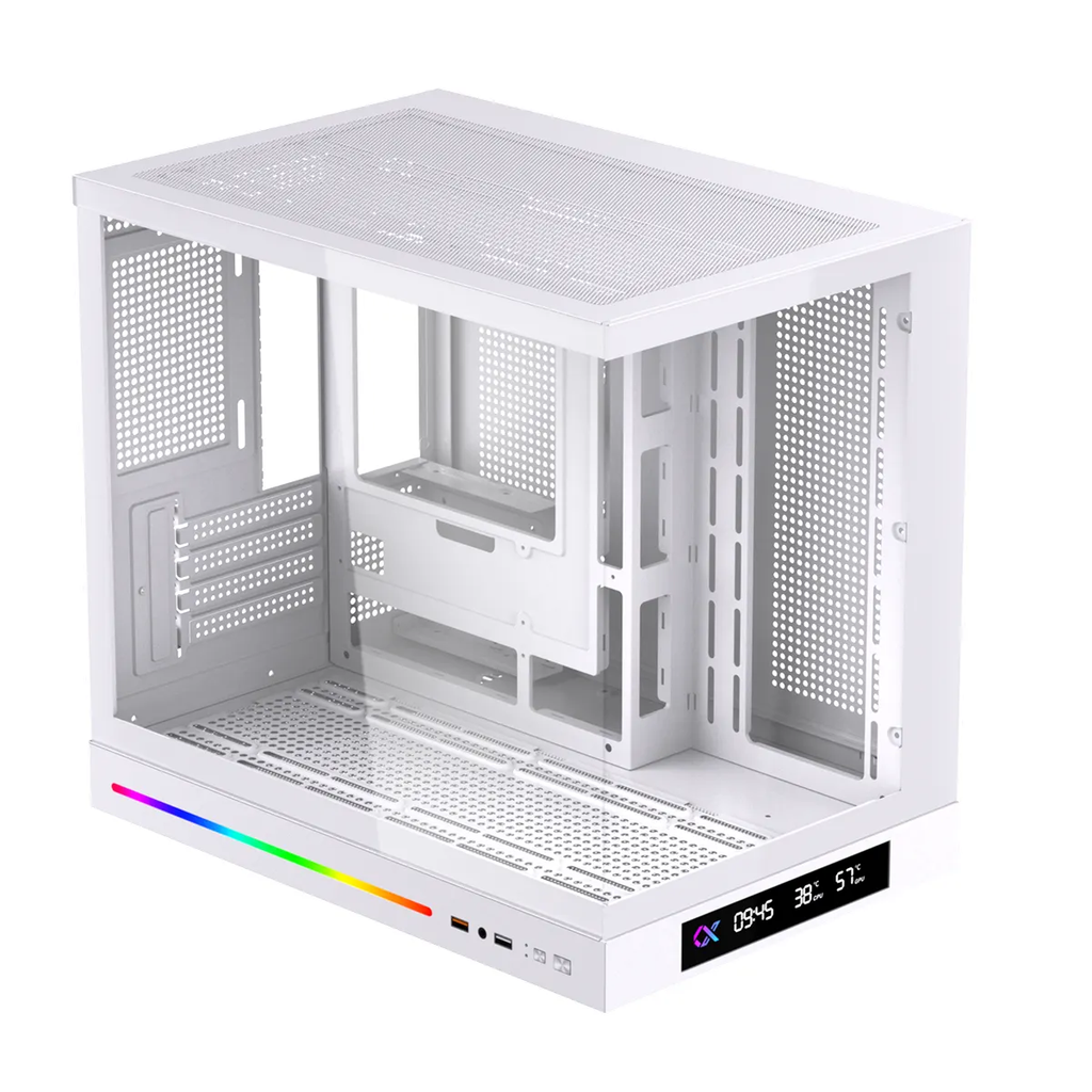 Vỏ Case Xigmatek Cloud M DGT 3AF Arctic (No Fan)