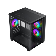 Vỏ case máy tính XIGMATEK PANO M NANO 3GF EN45523 (MATX, 3 Fan)