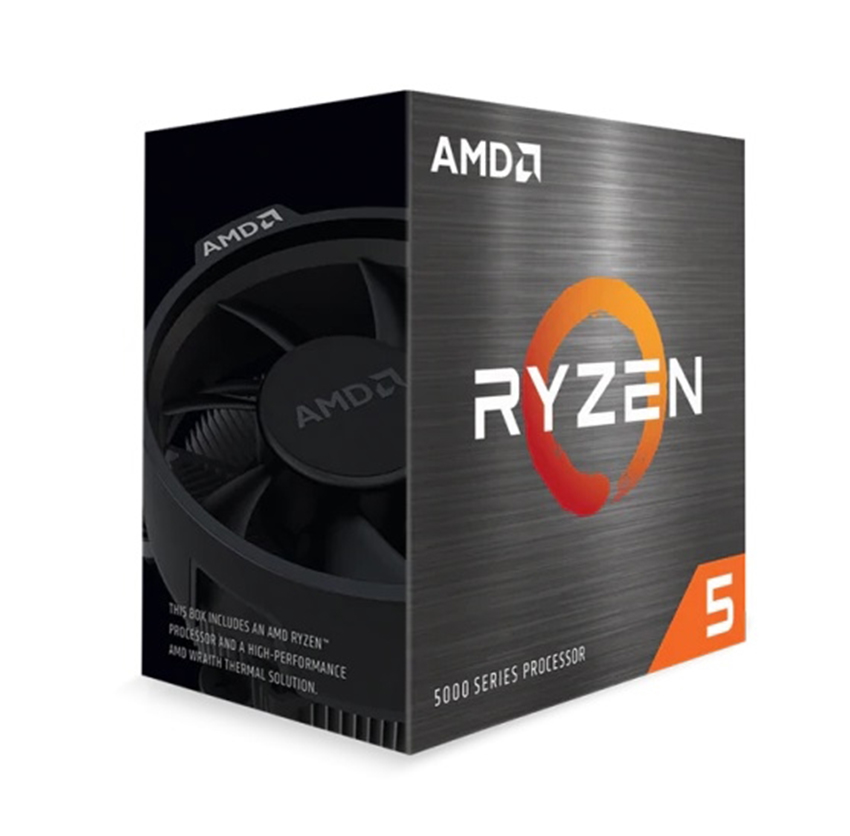CPU AMD Ryzen 5 5600X (AMD AM4 , 6 Core, 12 Thread, Base 3.7Ghz, Turbo 4.6Ghz, Cache 35MB, No iGPU) NO BOX