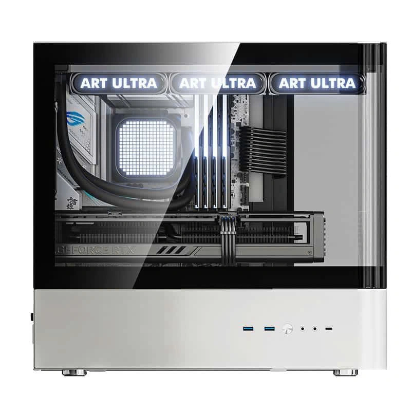 Vỏ Case QC.Art ULTRA HM1 White (MATX)