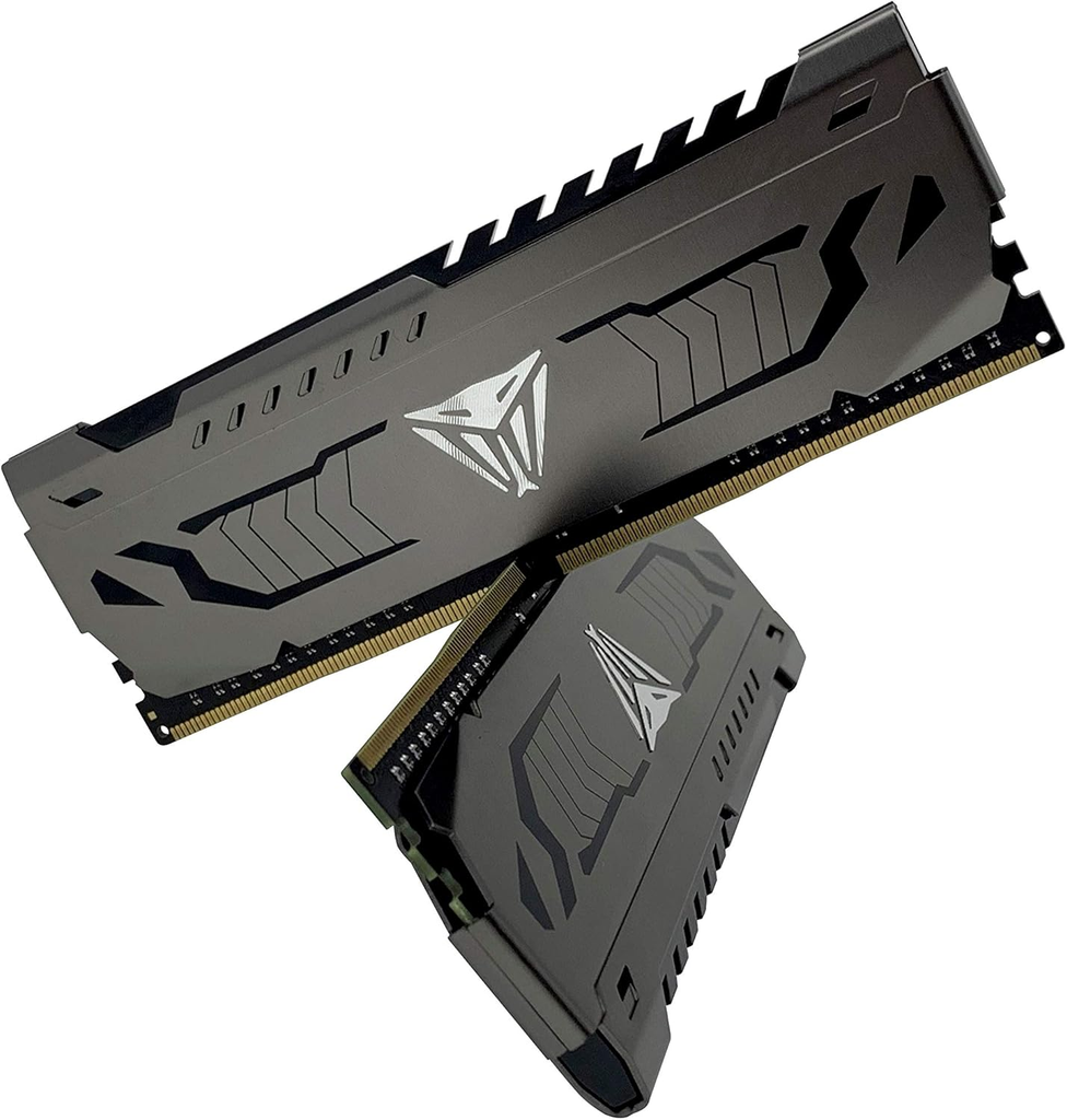 Ram Patriot Viper STEEL RGB BLACK 32GB (32GBx1) DDR4 bus 3200Mhz (PVSR432G320C8)