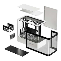 Vỏ Case QC.Art ULTRA HM1 White (MATX)