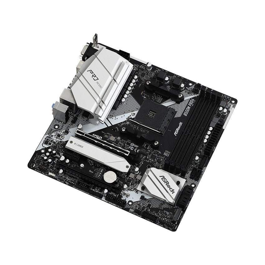 Mainboard ASROCK B550M PRO4 (AMD B550, Socket AM4, m-ATX, 4 khe RAM DDR4)