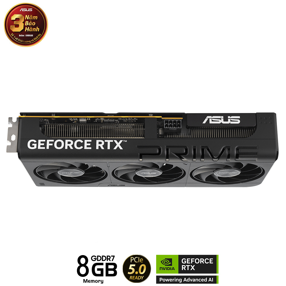 Card màn hình ASUS PRIME RTX 5060 Ti 8GB GDDR7 (PRIME-RTX5060TI-8G)_HNK