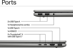 Laptop HP Envy 17-cw1087nr (Ultra 7 155U, 32GB RAM 1TB SSD, 17.3