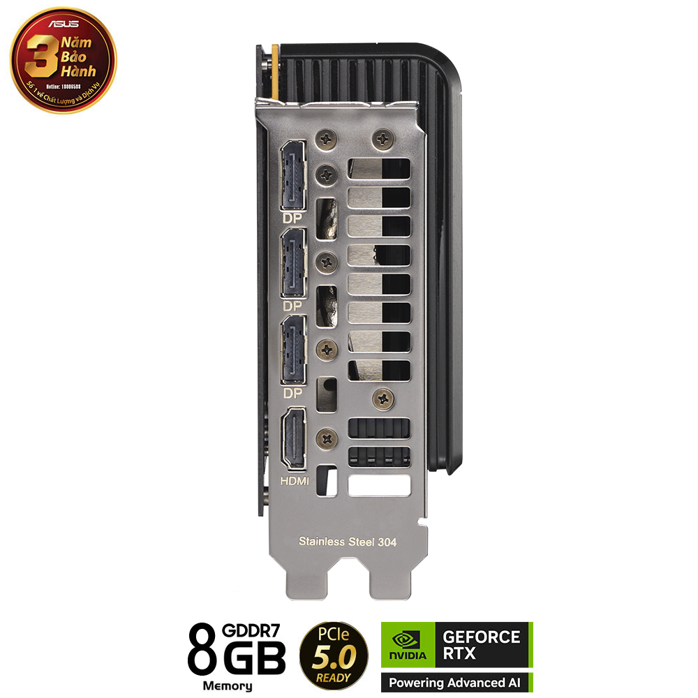 Card màn hình ASUS PRIME RTX 5060 Ti 8GB GDDR7 (PRIME-RTX5060TI-8G)_HNK