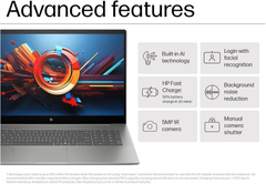 Laptop HP Envy 17-cw1087nr (Ultra 7 155U, 32GB RAM 1TB SSD, 17.3