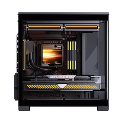 Vỏ máy tính JONSBO D34 Black (Mini Tower/ M-ATX/ Đen)