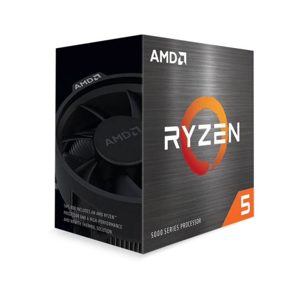 CPU AMD Ryzen 5 5500 (AMD AM4, 6 Core - 12 Thread, Base 3.6Ghz - Turbo 4.2Ghz, Cache 19MB, No iGPU)