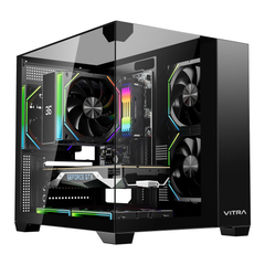 Vỏ case máy tính Vitra Panorama II Black