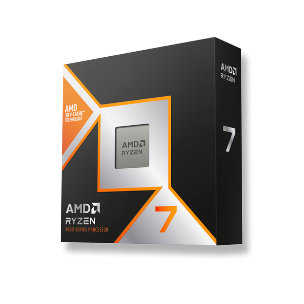CPU AMD Ryzen 7 9800X3D (AMD AM5, 8 Core 16 Thread, Base 4.7Ghz  Turbo 5.2Ghz, Cache 104MB)