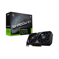 Card màn hình MSI NVIDIA GeForce RTX 5070 SHADOW 2X Overclocked Dual Fan 12GB GDDR7_HNK