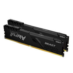 Ram Kingston FURY Beast 32GB (2x16GB) DDR4 3200MHz CL16 (KF432C16BB1K2/32)