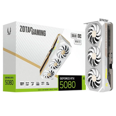 Card màn hình ZOTAC GAMING GeForce RTX 5080 SOLID OC White Edition 16GB GDDR7_ HNK