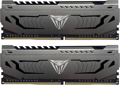 Ram Patriot Viper STEEL RGB BLACK 32GB (32GBx1) DDR4 bus 3200Mhz (PVSR432G320C8)