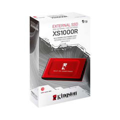 Ổ cứng gắn ngoài SSD Kingston XS1000R 1TB (USB 3.2 Gen 2 / 1,050MB/s read, 1,000MB/s write) _ SXS1000R/1000G