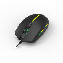 CHUỘT VITRA LUMI LM06 RAINBOW LED Màu Đen USB 2.0