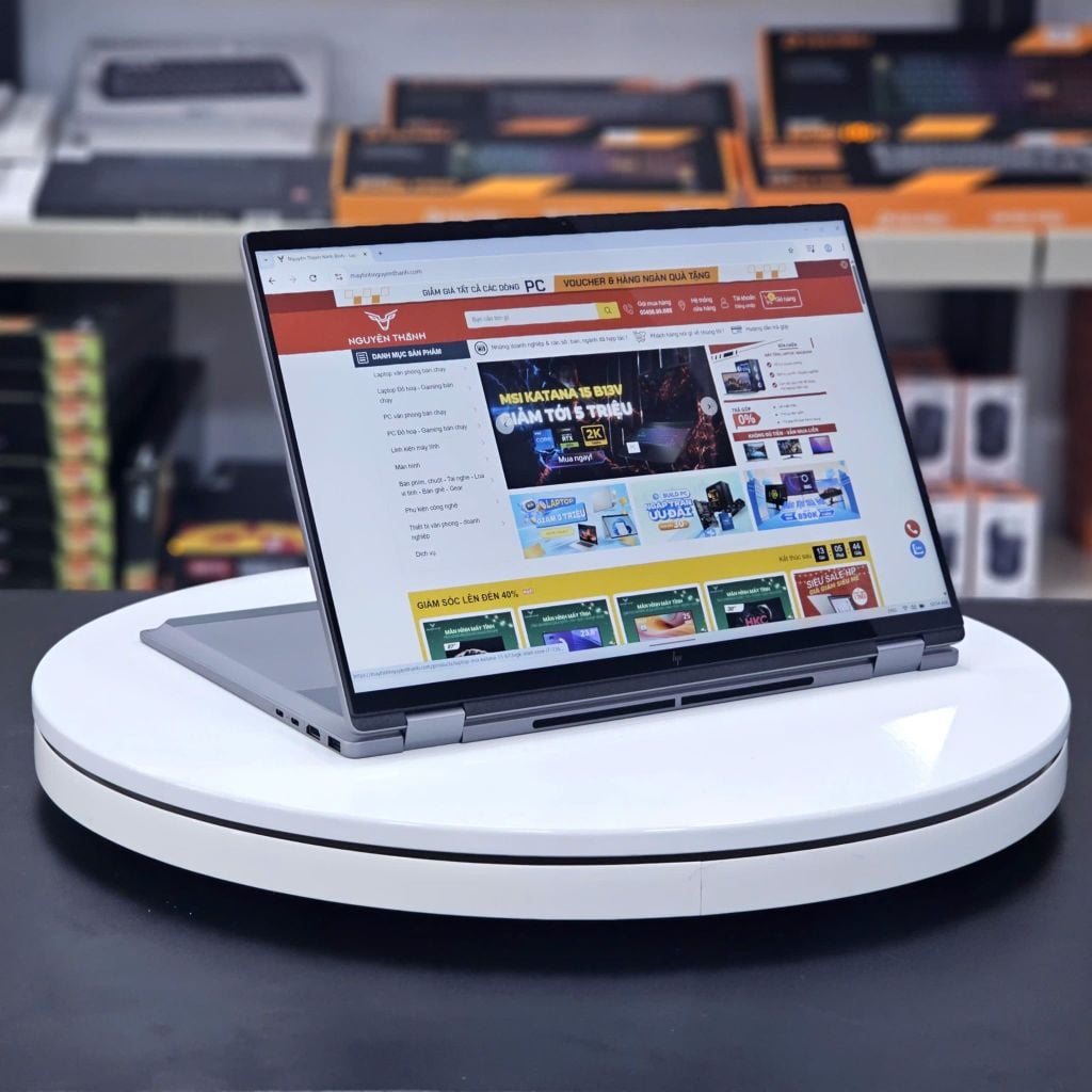 Laptop HP OmniBook X Flip 16-ar0013dx (Ryzen AI 5 340, 16GB RAM, 512GB SSD, 16.0