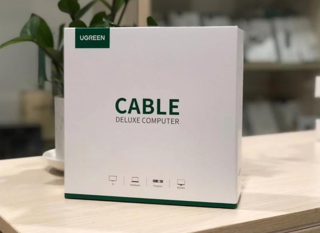 Cáp HDMI 10m Ugreen 10110 – Chính Hãng, Hỗ Trợ 4K/3D, Chống Nhiễu