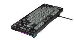 Bàn phím cơ DareU EK75 Grey Black (Dream Switch) – Gasket Mount, Có Núm Xoay