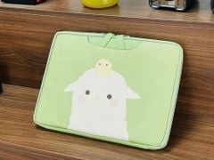 Túi Da Đựng Laptop, Macbook Họa Tiết Hoạt Hình 15.6 inch