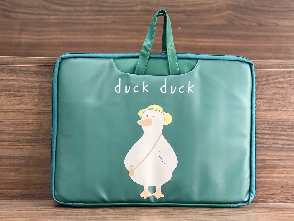 Túi Da Đựng Laptop, Macbook Họa Tiết Hoạt Hình 15.6 inch