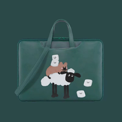 Túi Da Đựng Laptop, Macbook Họa Tiết Hoạt Hình 15.6 inch