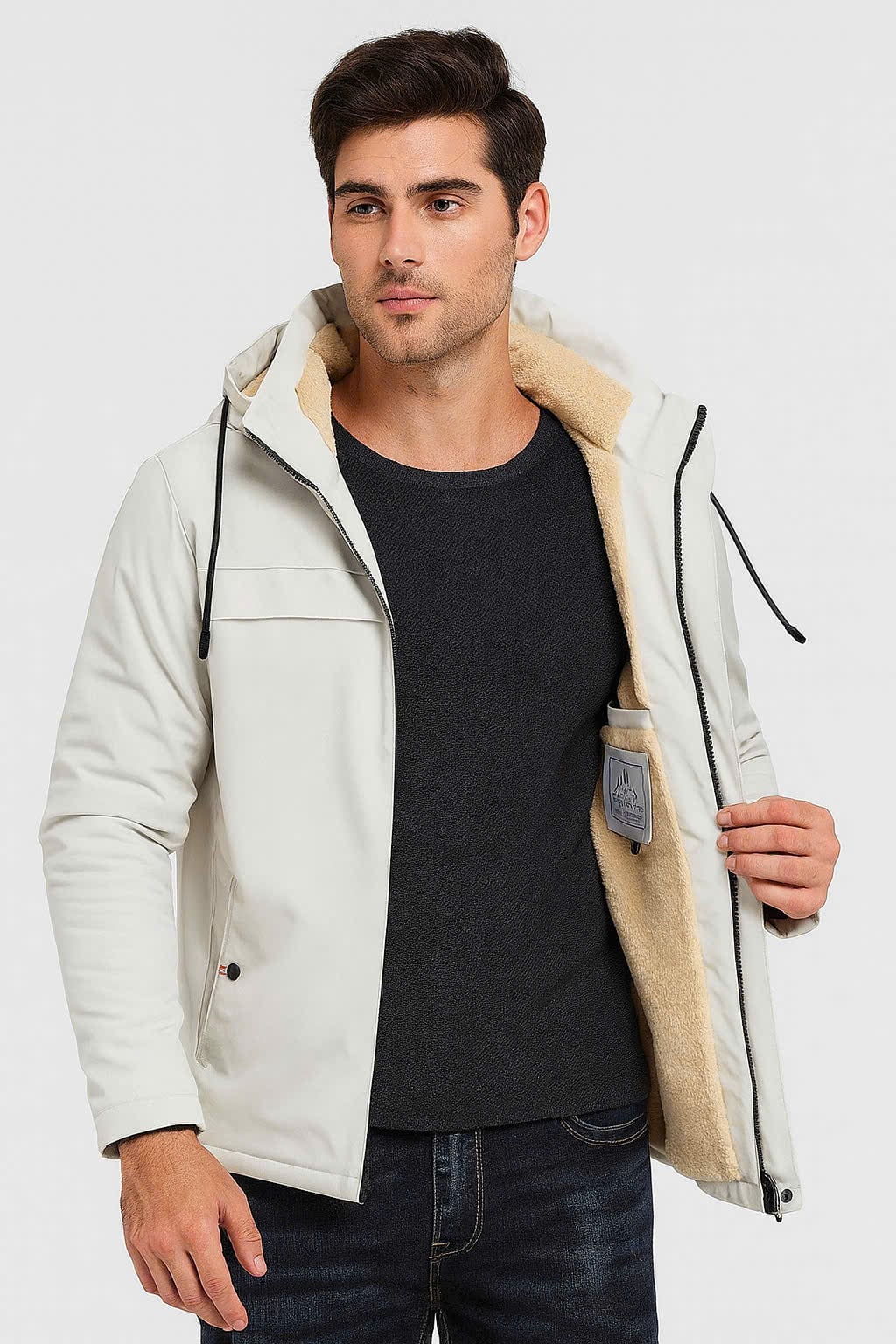 Áo khoác dù lót lông dày cán 2 lớp có nón AKD49 pigofashion