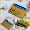 Ví card vẽ hoa đồng nội