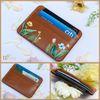 Ví card vẽ hoa đồng nội
