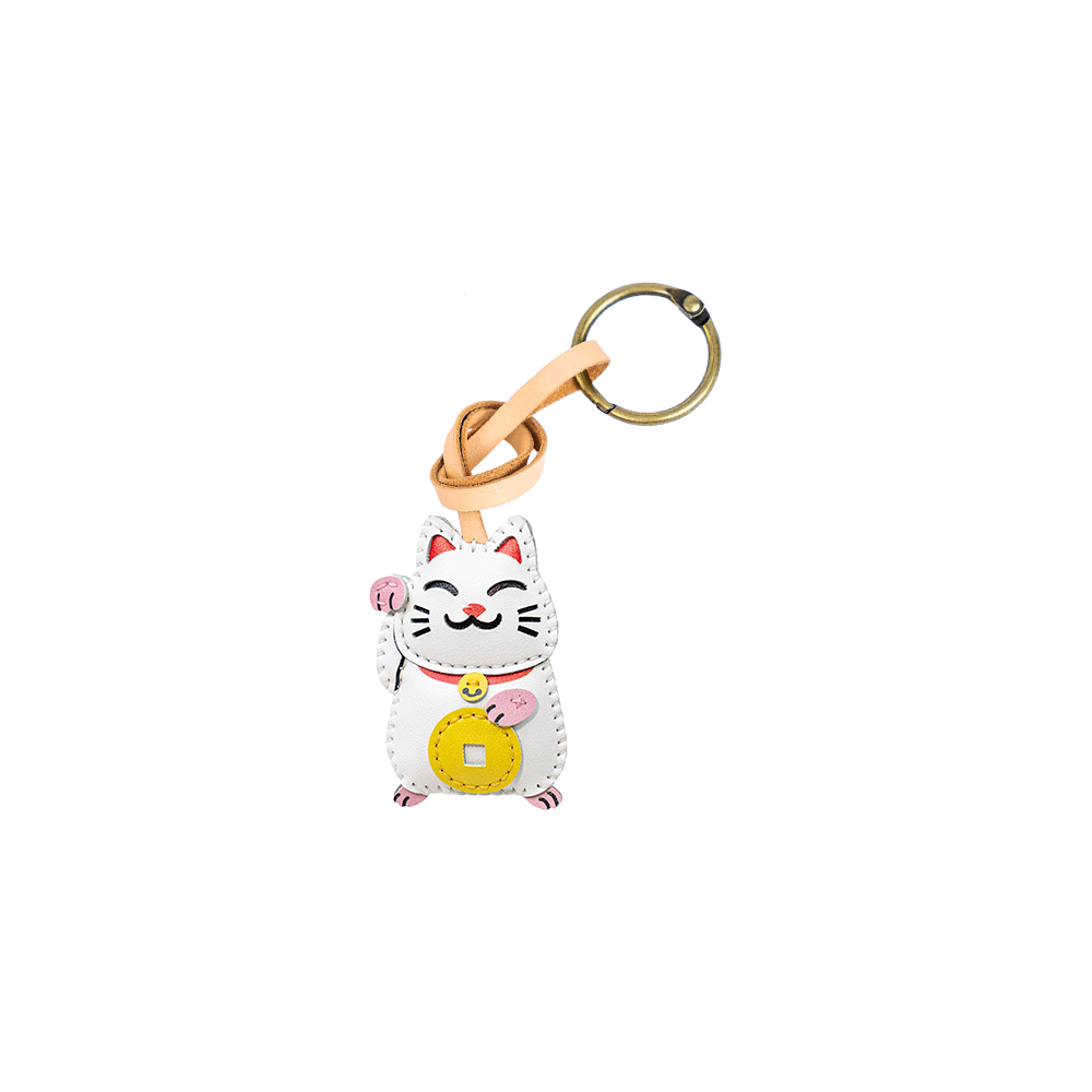  Bộ Sưu Tập Móc Khóa Da Biểu Tượng May Mắn 