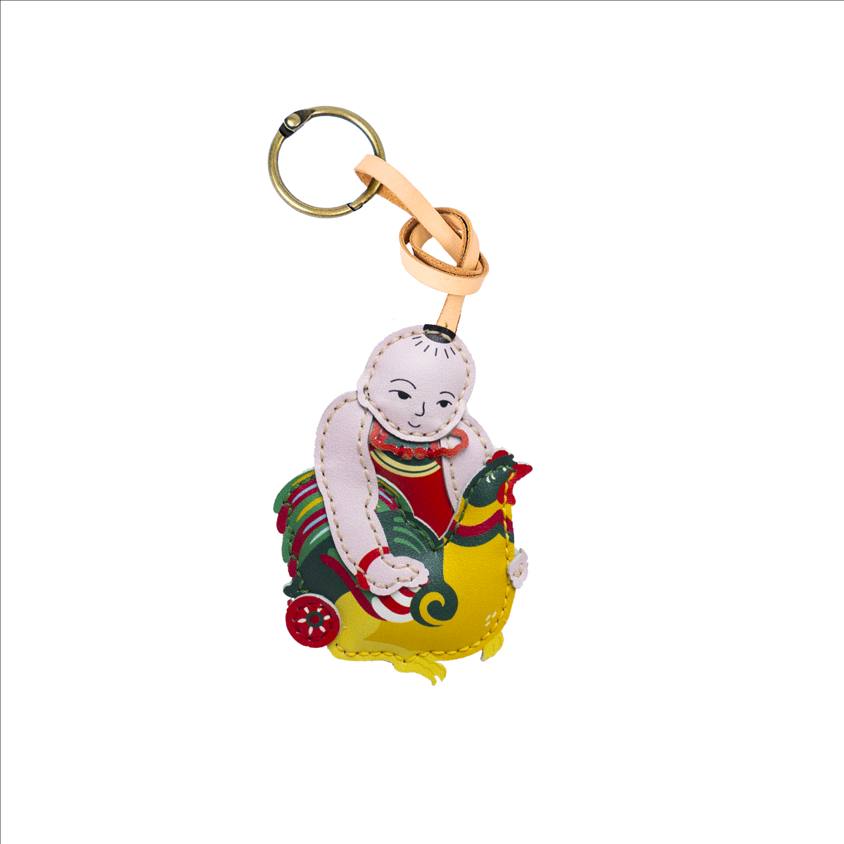  Móc Khóa Da Chủ Đề Tranh Đông Hồ 