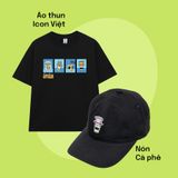  COMBO HẰNG NGÀY: Gồm 01 Áo Thun + 01 Nón 