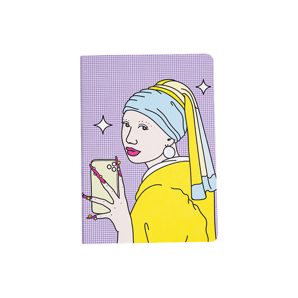  Sổ da - Girl with Pearl 