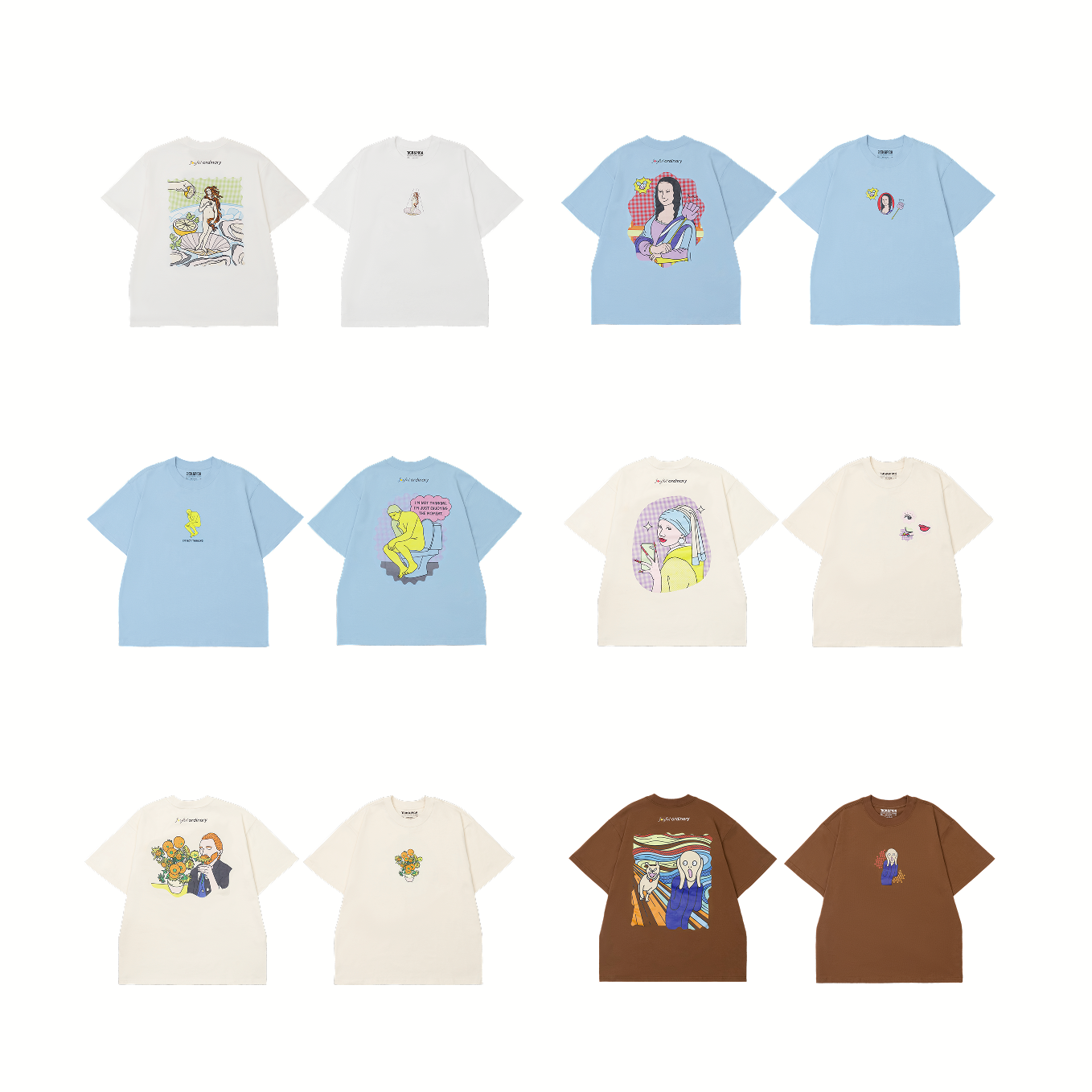  Bộ sưu tập áo thun POP-ART -  Biểu tượng cổ điển gặp Pop Art 