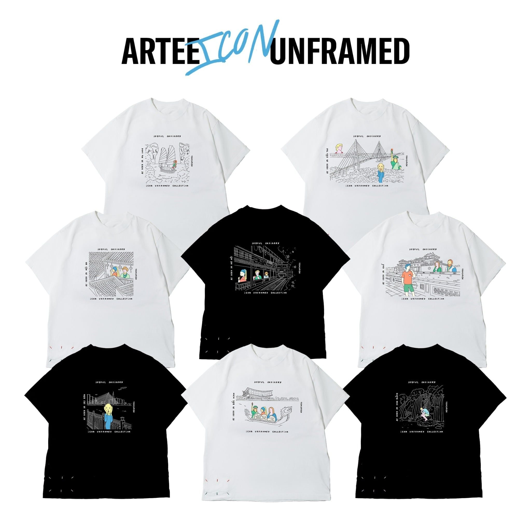  Bộ sưu tập áo thun ARTee Icon Unframed - Biểu tượng vượt rào 