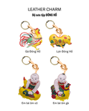  Móc Khóa Da Chủ Đề Tranh Đông Hồ 