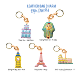  Bộ Sưu Tập Móc Khóa Da Địa Danh 