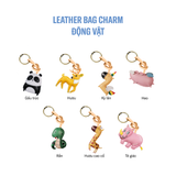  Móc Khóa Da Chủ Đề Động Vật Hoang Dã 
