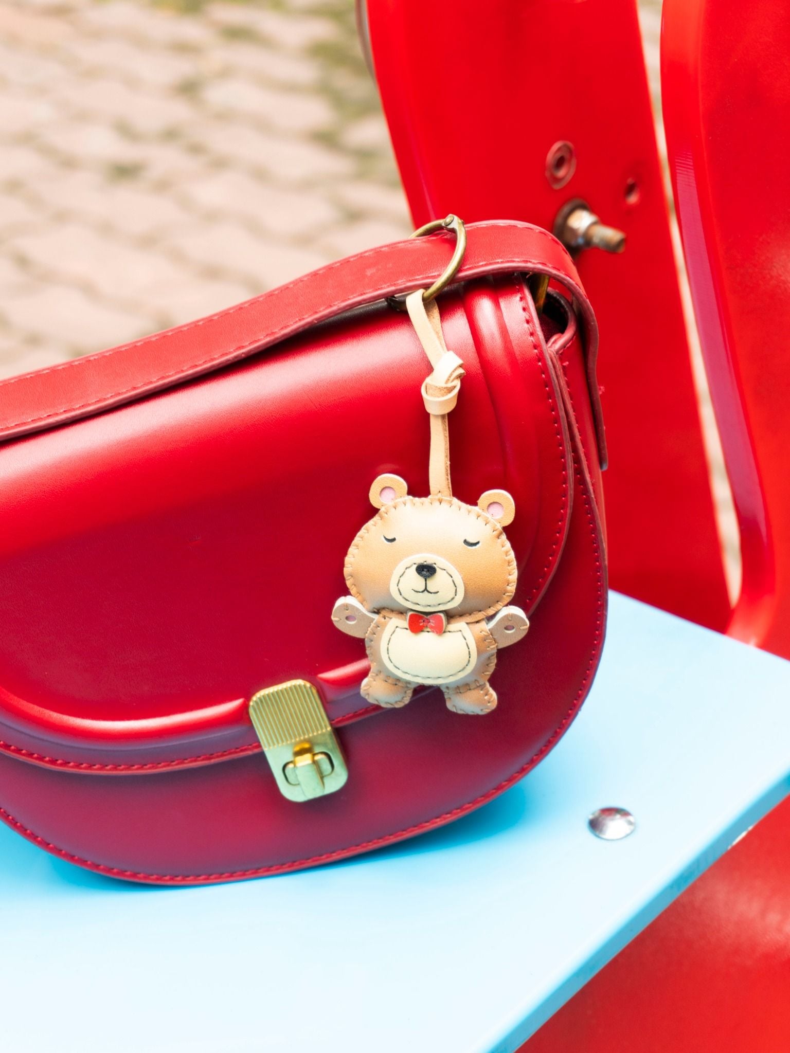  Móc Khóa Da Chủ Đề Đồ Chơi Tuổi Thơ 