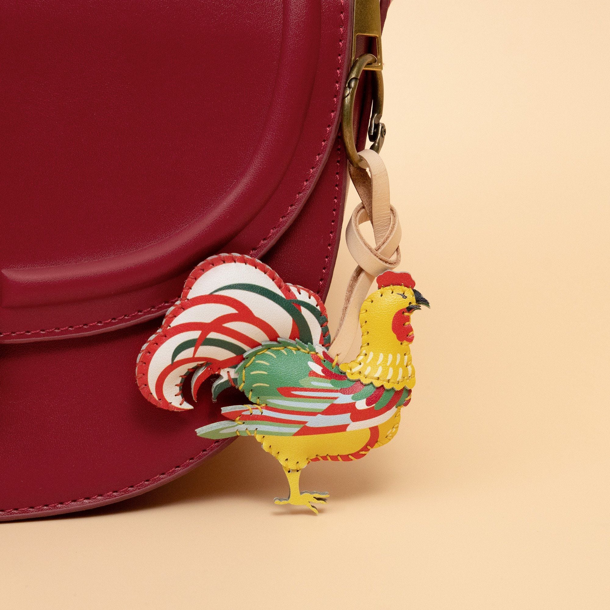  Móc Khóa Da Chủ Đề Tranh Đông Hồ 