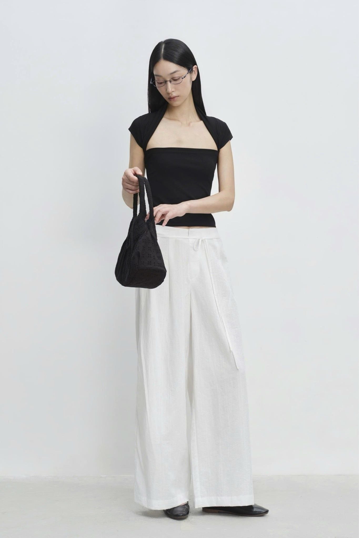  Quần ống rộng - Pleated Wide Leg Trousers - LIBÉ 7750 