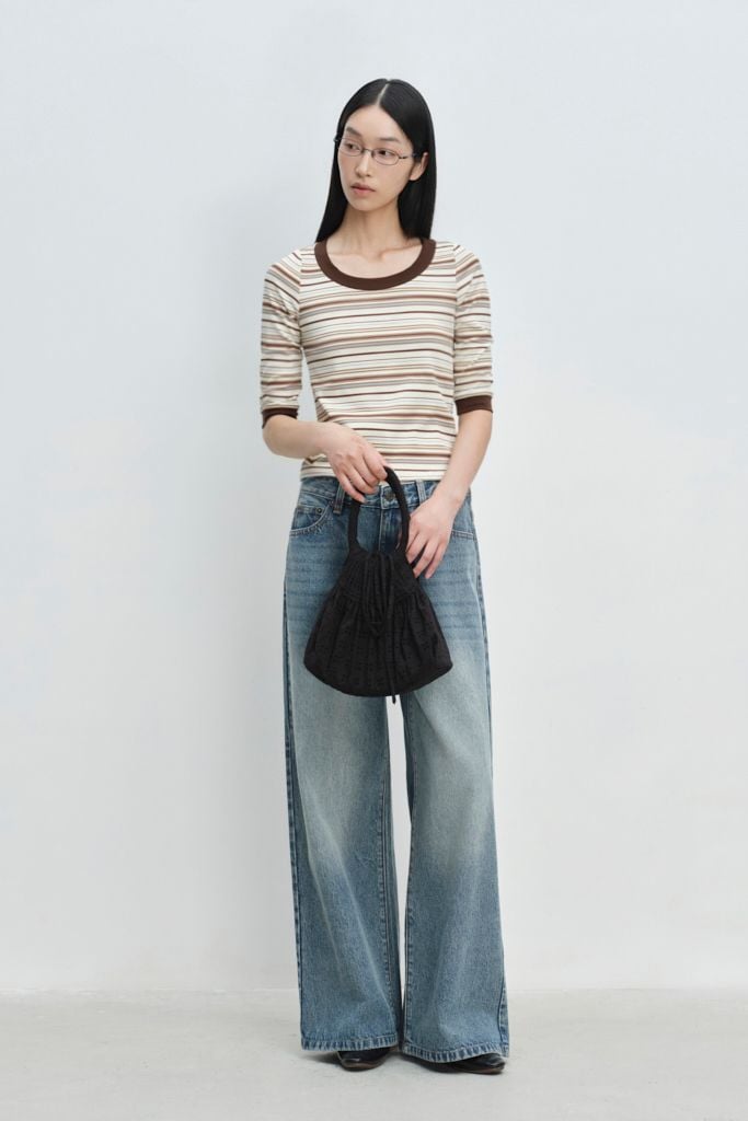  Áo thun - Boatneck T-shirt - LIBÉ 7683 