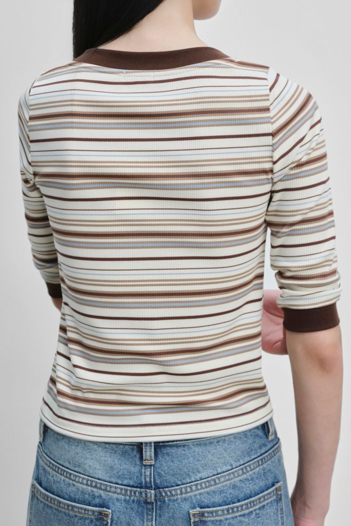  Áo thun - Boatneck T-shirt - LIBÉ 7683 