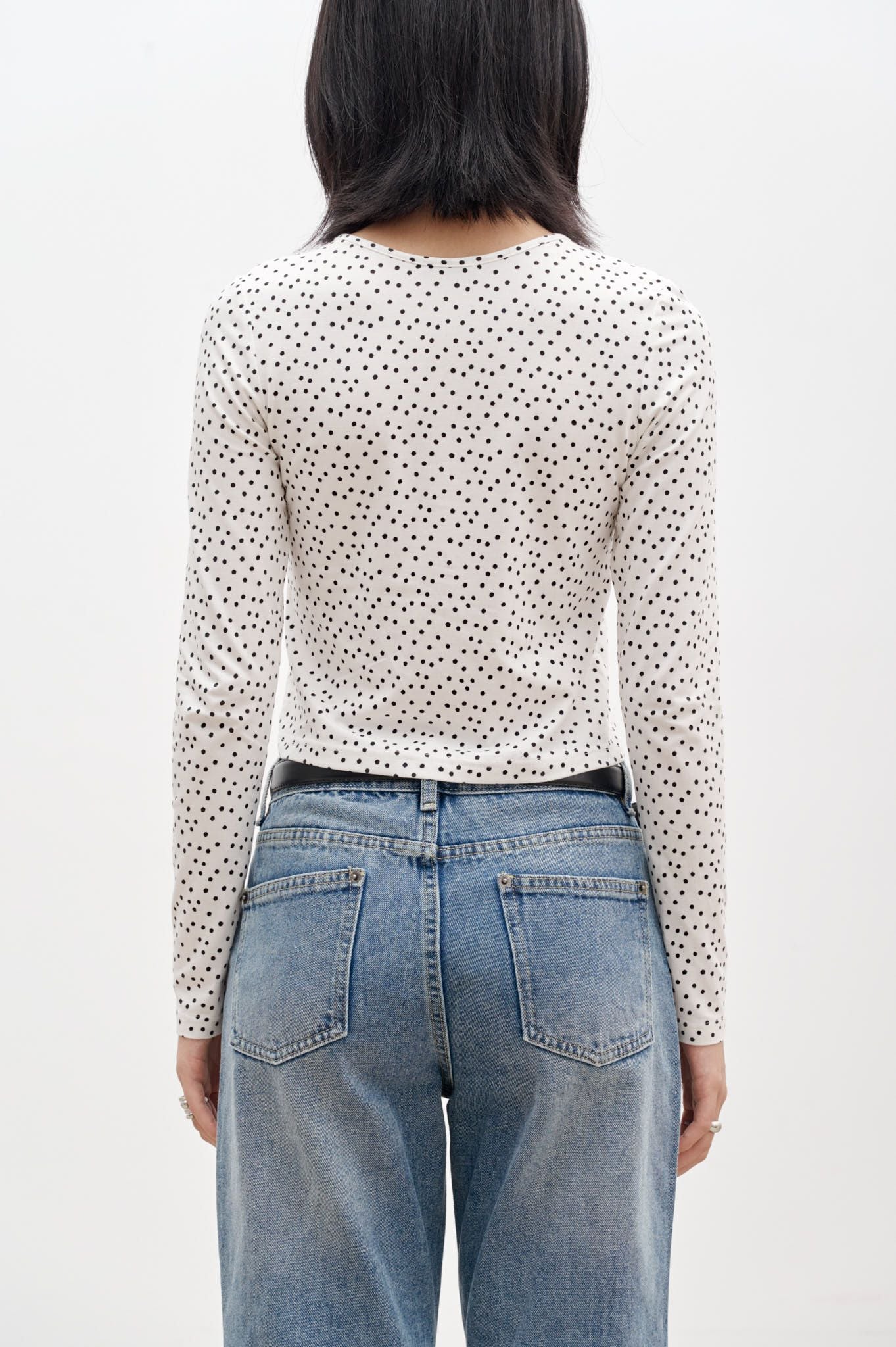  Áo kiểu - Polka Dot Cardigan - LIBÉ 7283 