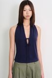  Áo kiểu - Tie-Font Halter Top - LIBÉ 7542 