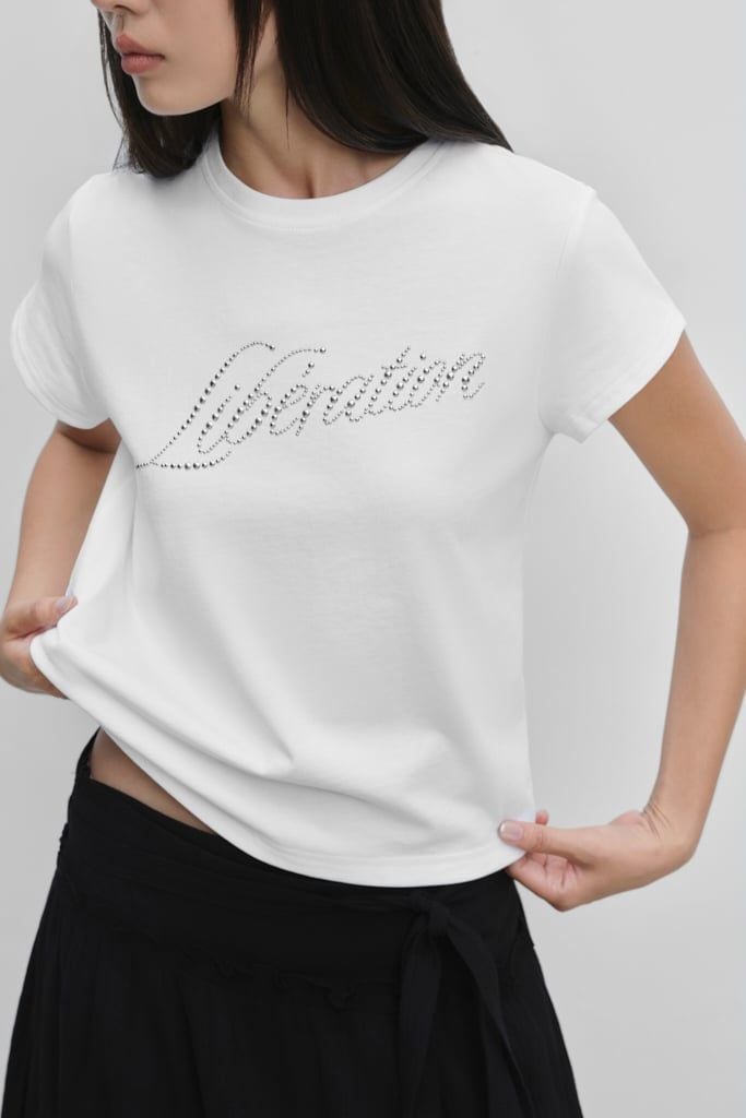  Áo thun - Rhinestone T-shirt - LIBÉ 7714 